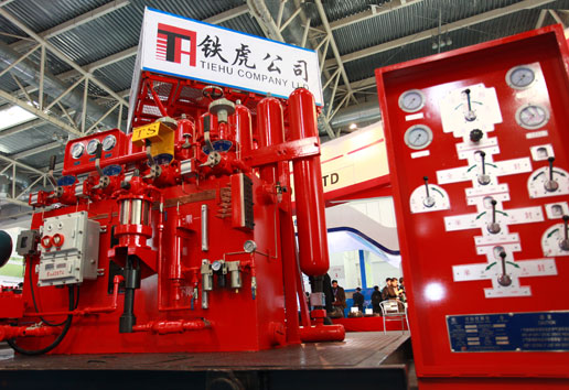 鐵虎石油機(jī)械攜多款防噴器及裝置參展cippe(圖1)