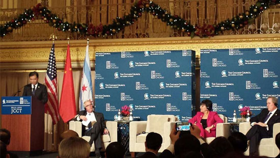 汪洋率團參加第25屆中美商貿(mào)聯(lián)委會 振威展覽總經(jīng)理張學山隨行(圖3)