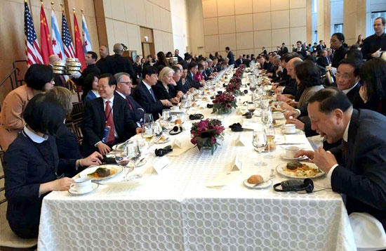 汪洋率團參加第25屆中美商貿(mào)聯(lián)委會 振威展覽總經(jīng)理張學山隨行(圖5)